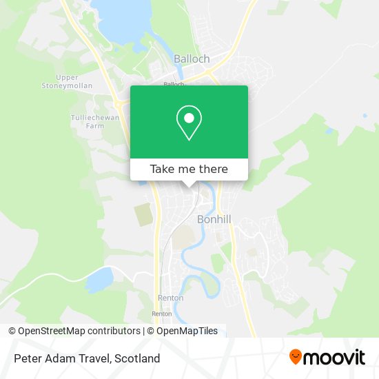 Peter Adam Travel map