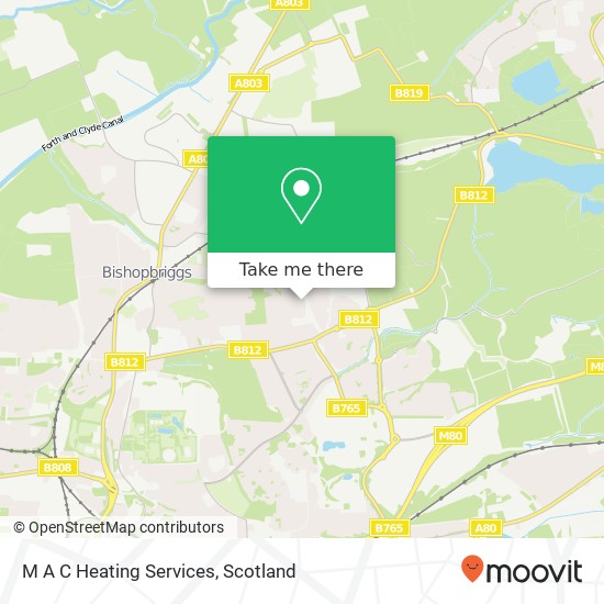 M A C Heating Services map