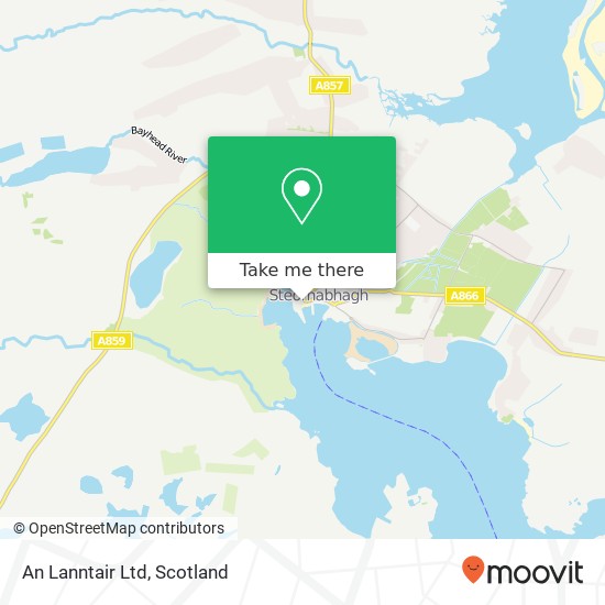 An Lanntair Ltd map