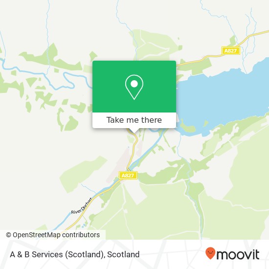 A & B Services (Scotland) map
