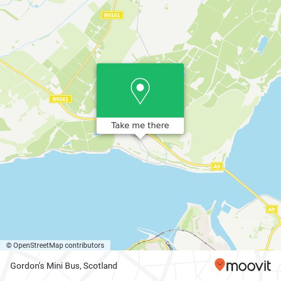 Gordon's Mini Bus map