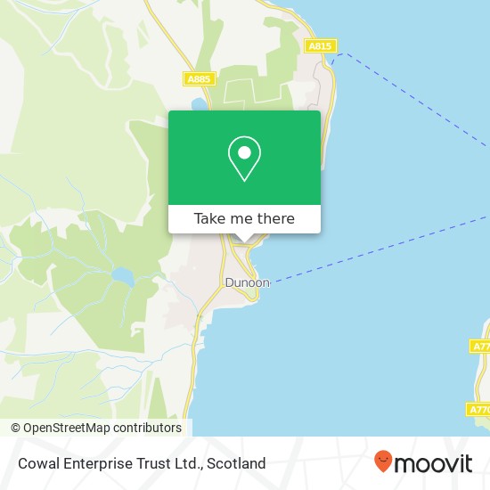 Cowal Enterprise Trust Ltd. map