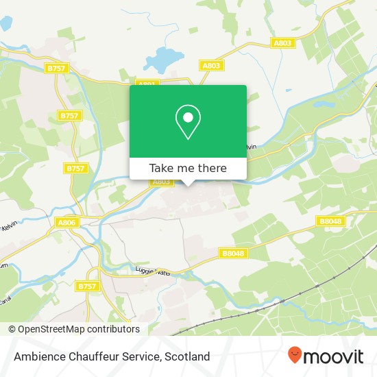 Ambience Chauffeur Service map