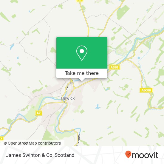 James Swinton & Co map