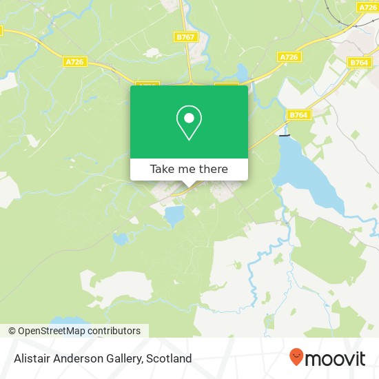 Alistair Anderson Gallery map