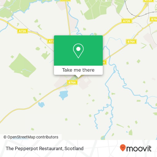 The Pepperpot Restaurant map