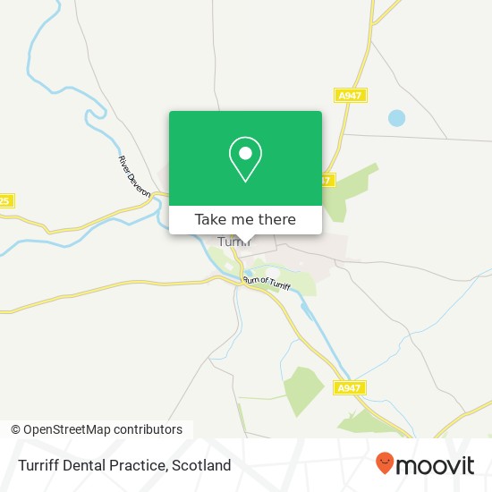 Turriff Dental Practice map