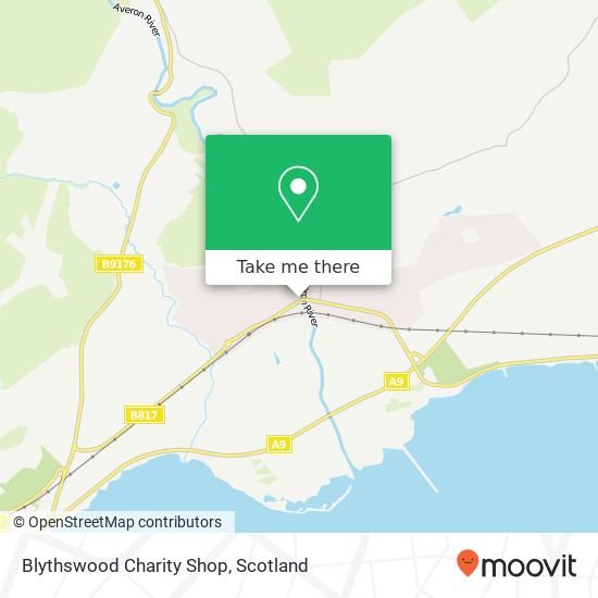 Blythswood Charity Shop map