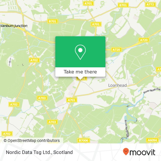 Nordic Data Tsg Ltd. map