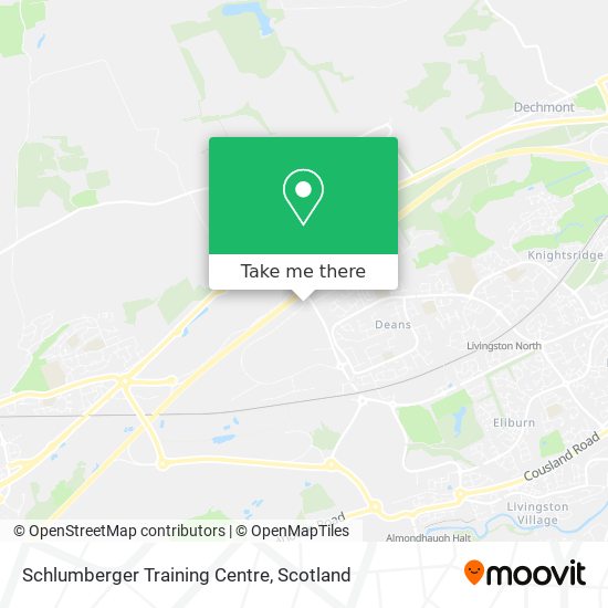 Schlumberger Training Centre map