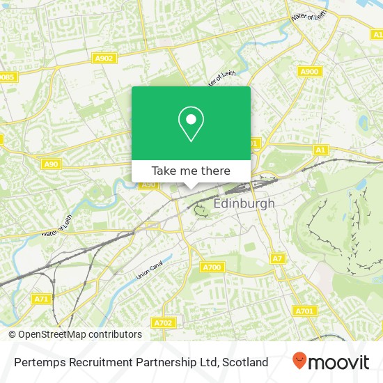 Pertemps Recruitment Partnership Ltd map