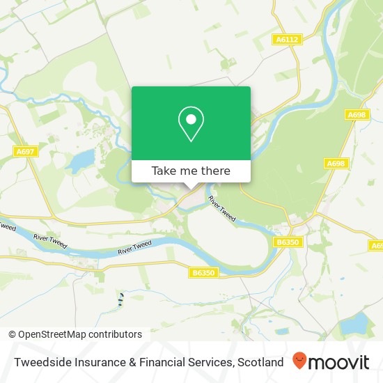 Tweedside Insurance & Financial Services map