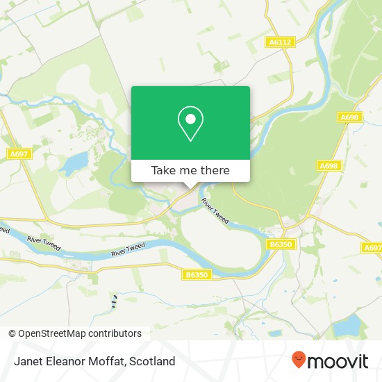 Janet Eleanor Moffat map