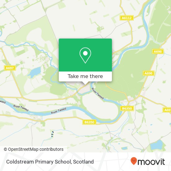 Coldstream Primary School map