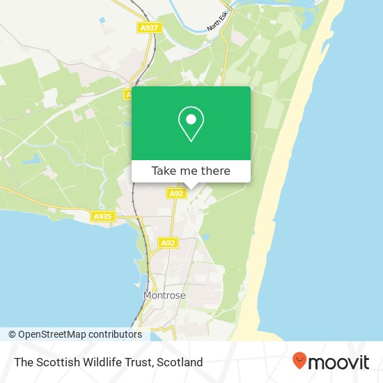 The Scottish Wildlife Trust map