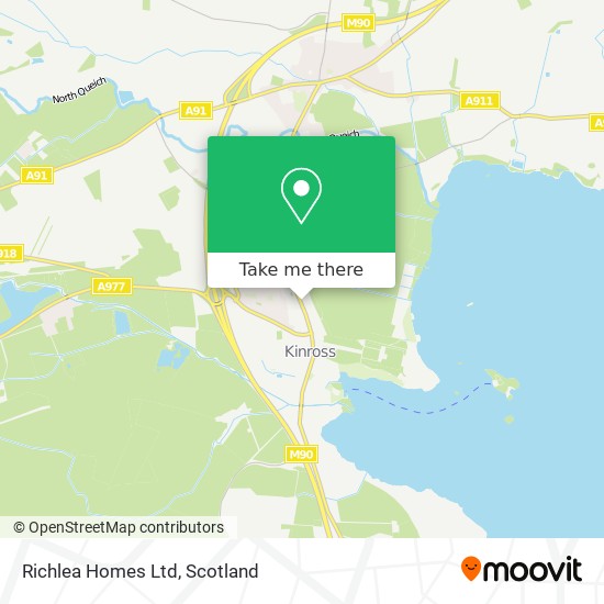 Richlea Homes Ltd map