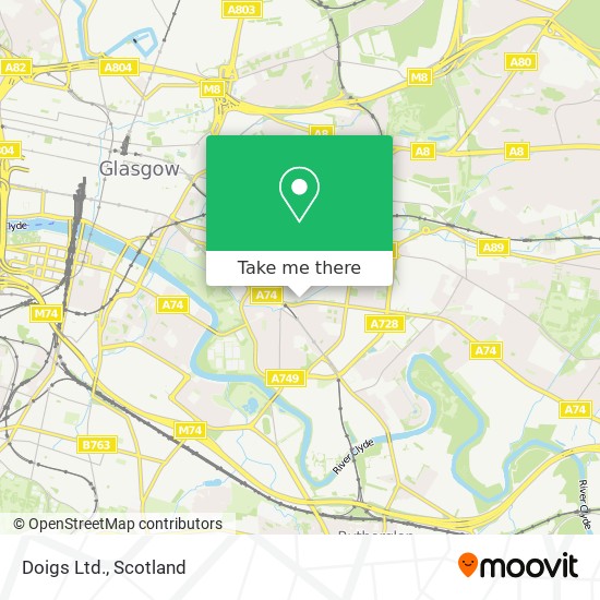 Doigs Ltd. map