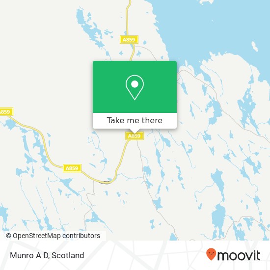 Munro A D map