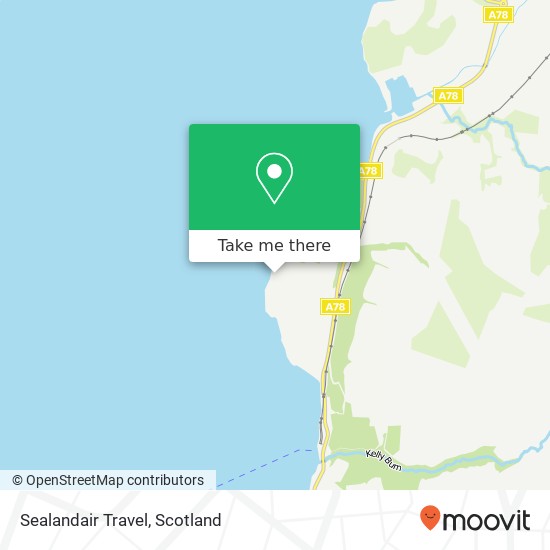 Sealandair Travel map