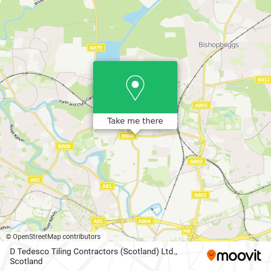D Tedesco Tiling Contractors (Scotland) Ltd. map