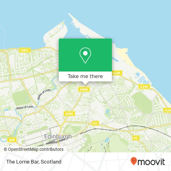 The Lorne Bar map