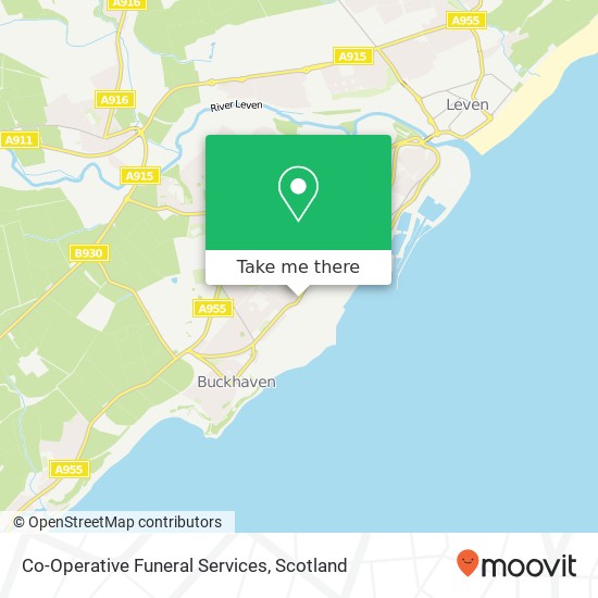 Co-Operative Funeral Services map