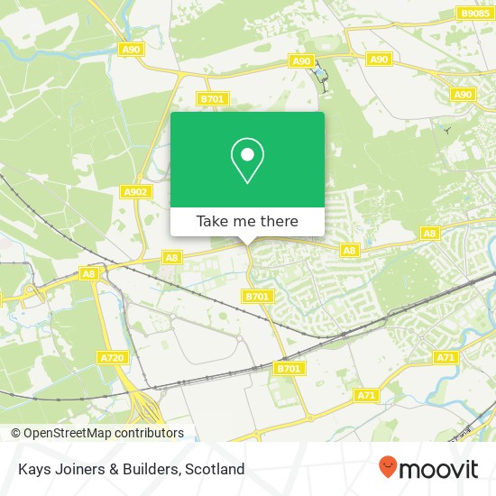 Kays Joiners & Builders map