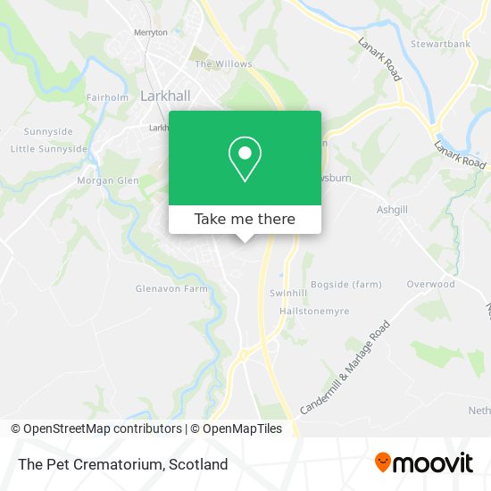 The Pet Crematorium map