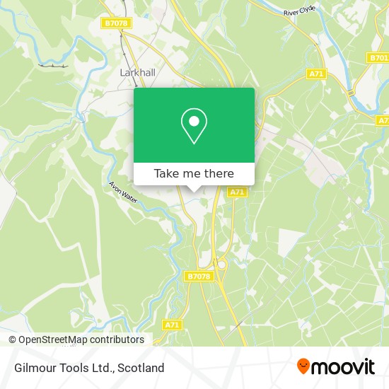 Gilmour Tools Ltd. map