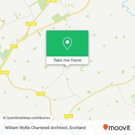 William Wyllie Chartered Architect map