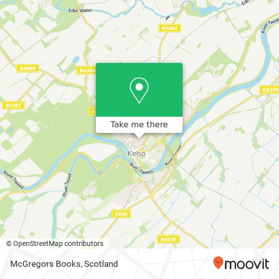 McGregors Books map