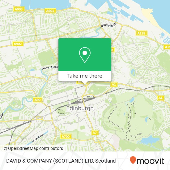 DAVID & COMPANY (SCOTLAND) LTD map