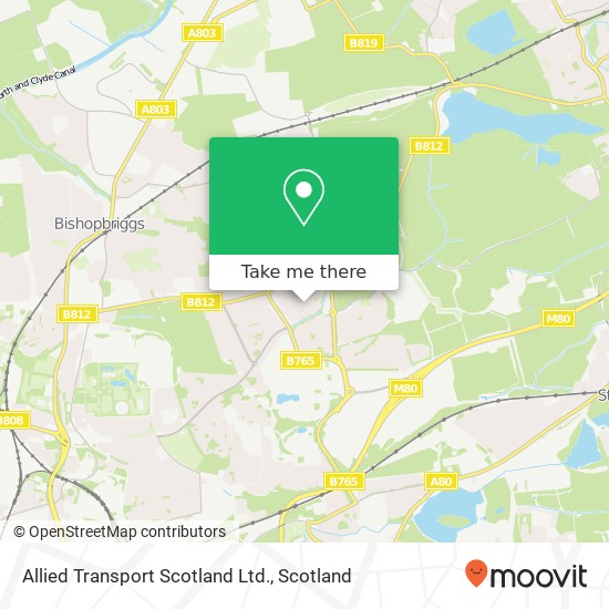 Allied Transport Scotland Ltd. map