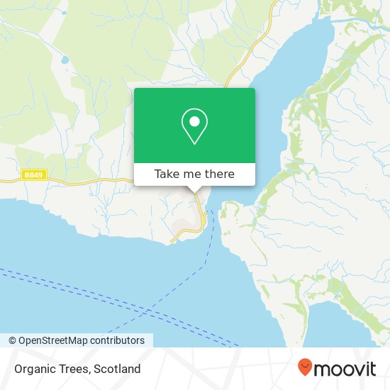 Organic Trees map