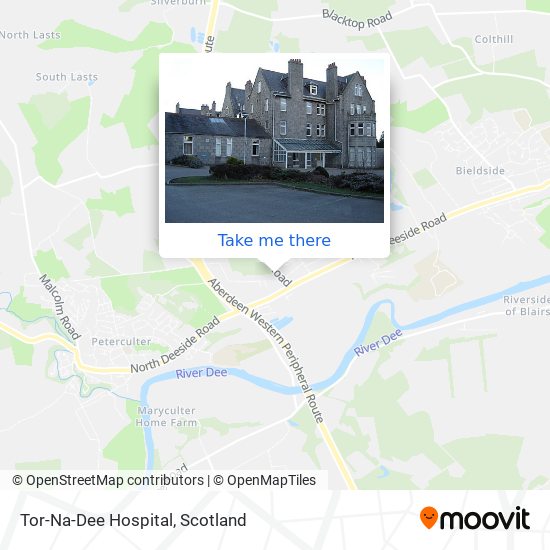 Tor-Na-Dee Hospital map