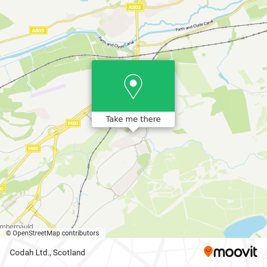 Codah Ltd. map