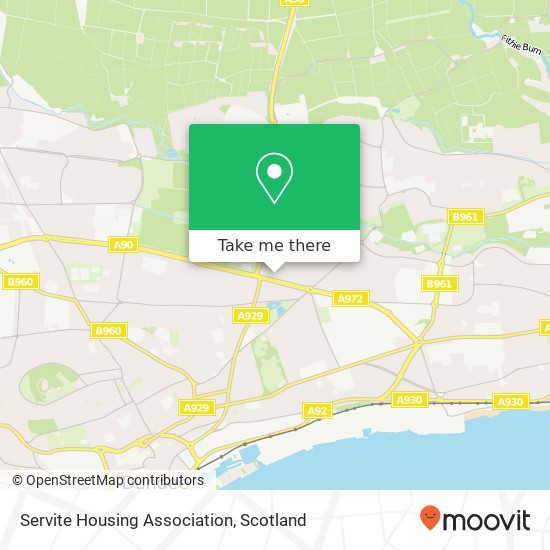 Servite Housing Association map