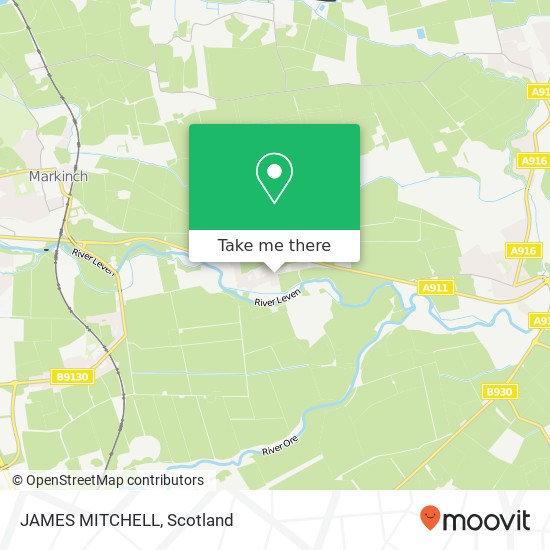 JAMES MITCHELL map