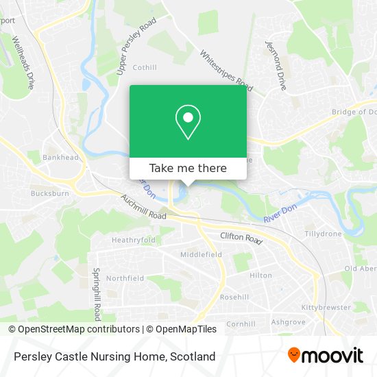 Persley Castle Nursing Home map