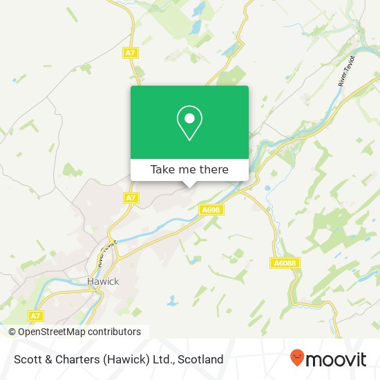 Scott & Charters (Hawick) Ltd. map