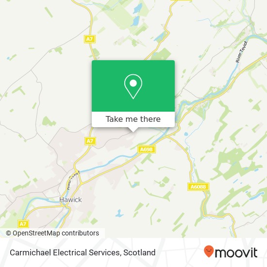 Carmichael Electrical Services map