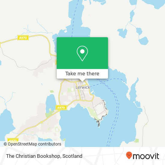 The Christian Bookshop map