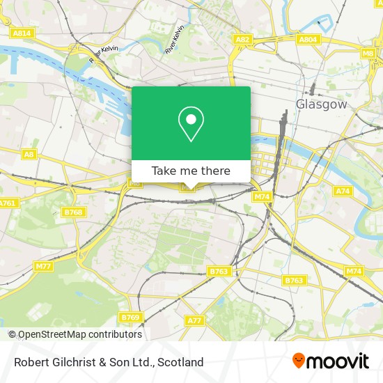 Robert Gilchrist & Son Ltd. map