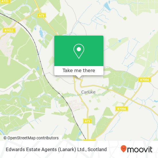 Edwards Estate Agents (Lanark) Ltd. map