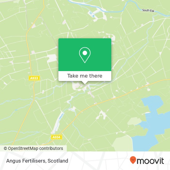 Angus Fertilisers map
