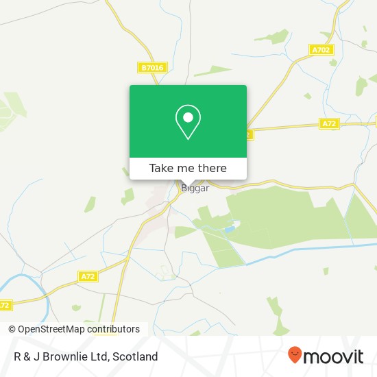 R & J Brownlie Ltd map