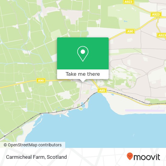 Carmicheal Farm map