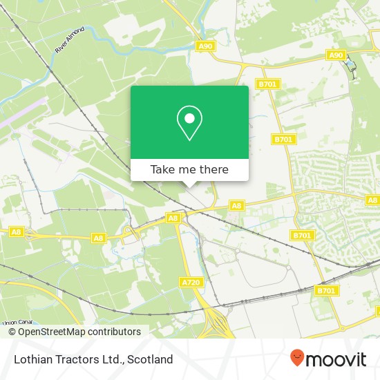Lothian Tractors Ltd. map