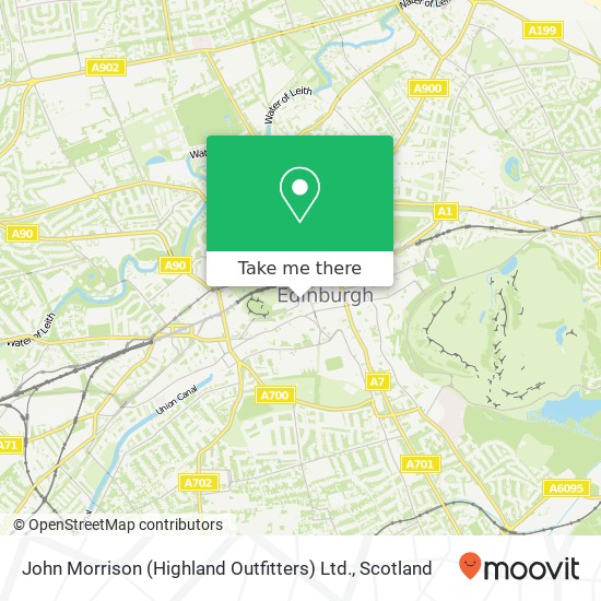 John Morrison (Highland Outfitters) Ltd. map