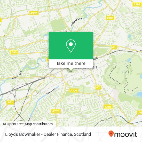Lloyds Bowmaker - Dealer Finance map